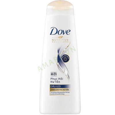 Dầu gội  dove new chai 170gr phục hồi hư tổn