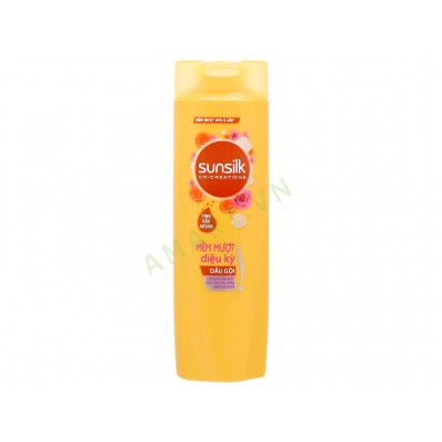 Dầu gội sunsilk chai 170gr mềm mượt diệu kỳ