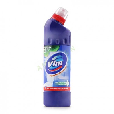 Nước tẩy toilet vim chai 500ml xanh biển