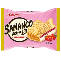 Kem binggrae melona cây 150ml strawberry