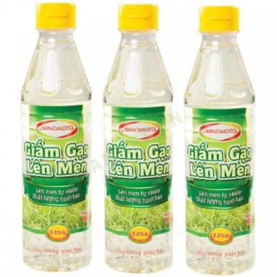 Dấm gạo nguyên chất lisa chai 400ml