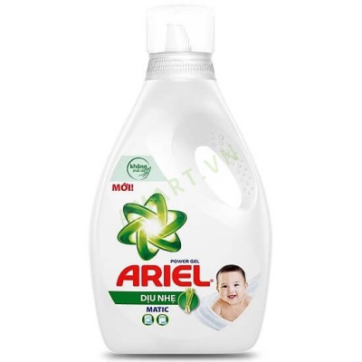 Nước giặt ariel chai 2.4kg đam mê