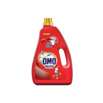 Nước giặt omo chai 2,7 kg cửa trên