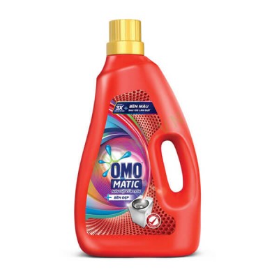 Nước giặt omo chai 2.4kg bền đẹp cửa trên